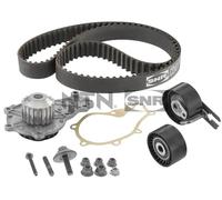 Pompa acqua kit cinghie dentate SNR KDP452.330 per PEUGEOT 207 SW 1.6 HDi