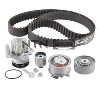 Pompa acqua kit cinghie dentate SNR KDP457.500 per AUDI A3 2.0 TDI 16V