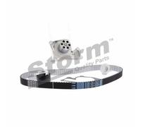 Pompa acqua kit cinghie dentate STORM 5550886KP per RENAULT CLIO 1.5 dCi 90