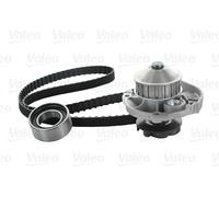 Pompa acqua kit cinghie dentate VALEO 614567 per FIAT SEICENTO / 600 (187_)