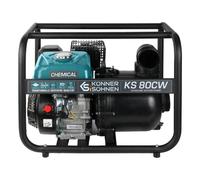Pompa acqua Könner & Söhnen KS 80CW benzina 100 bar 60000 l/h esterno