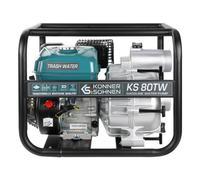 Pompa acqua Könner & Söhnen KS 80TW benzina 105 bar 66000 l/h esterno