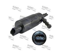 Pompa Acqua Lavaggio Pulizia Cristalli Sidat 5.5183 per Audi Bmw Ford Porsche VW