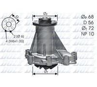 Dolz Pompa acqua M276 per Mercedes‑Benz / Puch Classe G 300 GD 350 Turbo