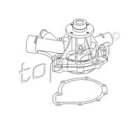 Pompa acqua meccanico 401 176 TOPRAN per MERCEDES-BENZ SLK CLK