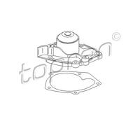 Pompa acqua meccanico 700 421 TOPRAN per RENAULT NISSAN