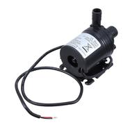 Pompa Acqua Mini Brushless Dc 19w, 800 L/h, 6 Giranti | Plastica Tecnica e Motore, Funzionamento Fluido e Silenzioso, Nero, per Impianto Idroponico e Lavastoviglie