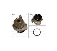 Pompa Acqua Motore VALEO Per VW Audi Seat Ford 045121011F 045121011FX 045121011H