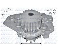 DOLZ N206 Pompa acqua adatto per PEUGEOT 205 II (20A/C) 205 I (741A/C)