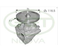 POMPA ACQUA PA12258 GGT FIAT TEMPRA/TIPO/UNO