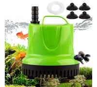 Pompa Acqua per Acquario,Pompa di Filtrazione per Acquario | Dispositivo di Circolazione Silenzioso con Ventose per Fontana Drenaggio Stagno Irrigazione Terrario Idroponica Piscina