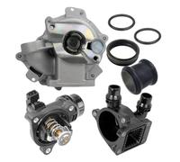Pompa Acqua Per BMW E87 E90 E91 E92 X1 E84 N46 | Termostato Liquido Raffreddamento Pompa Acqua Motore Con Kit Flangia 11517515778 11537510959 11517572859