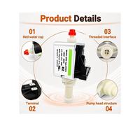 Pompa 'Acqua per Macchina da Caffè EP5FM 120V 60Hz 46W, Pompa di Ricambio per Macchine da Caffè Espresso per Ulka e per