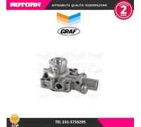 Pompa acqua meccanico PA178 GRAF per OPEL RENAULT IVECO ALFA ROMEO