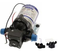 Shurflo Trail King Size 10-Pompa dell'Acqua, Colore: Argento, 12 V/30 PSI