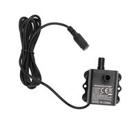 Pompa Acqua Sommergibile, Pompa Acqua Acquario DC12V, Pompa Acqua Sommergibile Brushless 10W 0-400L/H con Luce LED e Funzione di Memoria in Caso di Mancanza di