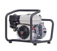 Pompa Acqua Sporca a Benzina 45.000 l/h 30 m, Motore Honda GP160 5.5 HP, Autoadescante 7 m, Passaggio Solidi 23 mm, Pompa Professionale per Fango e Cantieri, WASPPER WP30D-H