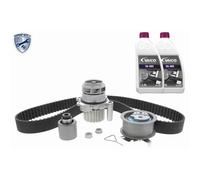 Pompa acqua Vaico + kit cinghia dentata per Audi Ford Seat Skoda VW