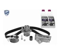 Pompa acqua Vaico + kit cinghia dentata per Audi Ford Seat Skoda VW