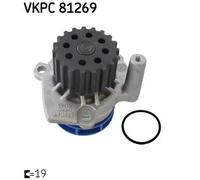 SKF VKPC 81269 Pompa acqua con guarnizioni N° denti: 19