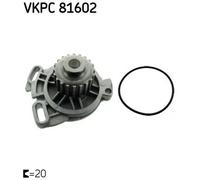 Pompa acqua VKPC 81602 SKF per VW VOLVO AUDI