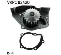 Pompa acqua VKPC 83420 SKF per CITROËN PEUGEOT ROVER FIAT LANCIA HYUNDAI LADA