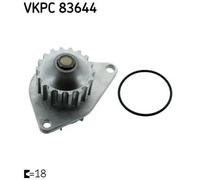 Pompa acqua VKPC 83644 SKF per PEUGEOT CITROËN FIAT