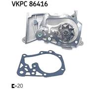 Pompa acqua VKPC 86416 SKF per RENAULT DACIA NISSAN