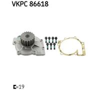 SKF Pompa acqua VKPC 86618 per Volvo, Ford, Renault