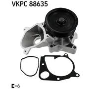 SKF Pompa acqua VKPC 88635 – Raffreddamento motore per BMW