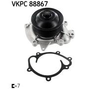 Pompa acqua VKPC 88867 SKF per MERCEDES-BENZ CHRYSLER JEEP
