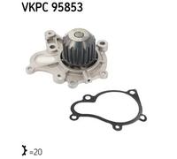 Pompa acqua VKPC 95853 SKF per HYUNDAI KIA
