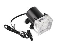Pompa ad acqua per CPU silenziosa per di raffreddamento a liquido PC, mini pompa di ricambio con filettatura G1/4, compatibile con connettore ventola a 4 pin, corpo in