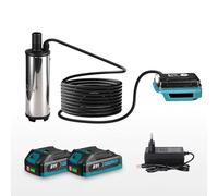 Pompa ad acqua portatile per batteria al litio Makita da 18 V, pompa di trasferimento da 21 V con cavo da 5 m, pompa elettrica per piscine, acquari, fontane, laghetti e giochi d'acqua
