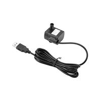 Pssopp Pompa ad acqua sommergibile USB DC 5V – Mini senza spazzole per acquario e fontana