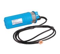 Pompa ad acqua sommergibile solare 30 m di sollevamento Pompa per pozzo profondo da 6,5 l per irrigazione Stagno DC 24 V 80 W Alloggiamento durevole a prova di erosione con (Blu)