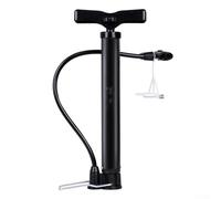Pompa ad alta pressione per bicicletta, 120 psi, portatile, per mini | Struttura in metallo e plastica, tubo antigelo, base antiscivolo, adatto per biciclette, moto, palloni da basket, leggero