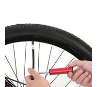 Pompa ad aria compatta per gonfiare palloni sportivi e pneumatici per bici, pressione 120 psi, leggera e design in alluminio (rosso)