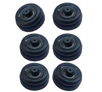Pompa ad aria di ricambio per acquari, 6 pezzi, membrana in gomma EPDM, tazza in silicone, serbatoio per pesci, pompe di ossigeno, accessori, membrana di ricambio per acquari