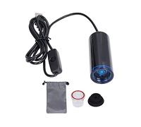 Pompa ad aria elettrica alimentata tramite USB, pompa a vuoto con 2 ugelli e borsa di conservazione, gonfiatore elettrico compatto per materassini ad aria e sacchi di compressione,