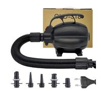 Pompa ad aria elettrica da 600 W compatibile con tappetino da ginnastica gonfiabile, pompa per materassi ad aria a riempimento rapido, pompa