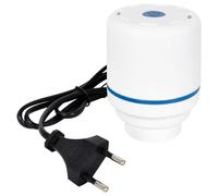 Pompa ad Aria Elettrica per Sacco a Vuoto, 30W Pompa a Vuoto Elettrica Portatile per Sacchetti Sottovuoto, Coperte, Cuscini, Trapunte (Blu)