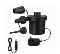 Pompa ad Aria Elettrica Portatile 240V | Pompa di Gonfiaggio e Sgonfiaggio 50W a Riempimento Rapido con 3 Ugelli