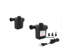 Pompa ad Aria Elettrica Portatile con 3 Ugelli - Gonfiatore e Sgonfiatore per Materassini, Piscine, Canotti, Campeggio - 220V / 12V Auto