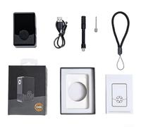 Pompa ad aria elettrica portatile con display digitale, gonfiaggio pneumatici da 130 psi, ricarica tipo C, gonfiaggio rapido per biciclette, moto e palloni, design compatto e leggero