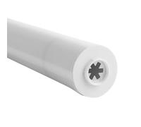 Pompa ad aria manuale per sacchetti di compressione sottovuoto, pompa per vuoto portatile, confezione da 2, compatibile con sacchetti sottovuoto standard, bianco e rosa