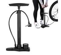 Pompa Ad Aria Manuale - Strumento Adattatore Ergonomico Portatile | Pompa per Pneumatici Monitoraggio Da Bici, Gonfiatore Portatile, Poma Leggera, Poma Con Valvola Universale per Palloni