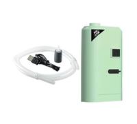 Pompa ad aria per acquario, gorgogliatore portatile USB, aeratore di ossigeno regolabile silenzioso, pompa ad alta efficienza energetica per acquacoltura idroponica stagno gamberetti, 6 x 3,26 x 9 cm