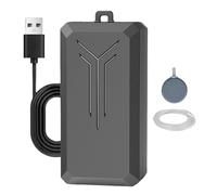 Pompa ad aria per acquario, ossigenatore per acquario, aeratore, silenziosa, USB, con accessori, gorgogliatore di ossigeno per serbatoi d'acqua e stagni sott'acqua