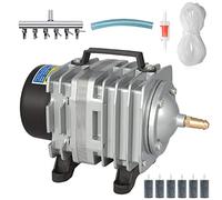 Pompa ad aria per acquario, pompa ad aria per acquario, aeratore per laghetto gorgogliatore, pompa ad aria idroponica, compressore d'aria per la circolazione dell'ossigeno nell'acqua, pompa ad aria c